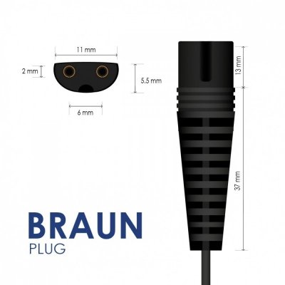 AKYGA Zasilacz AK- PD-23 12V / 400mA do golarek Braun