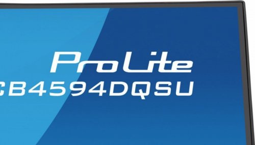 IIYAMA Monitor ProLite 44.5 cala XCB4594DQSU-B1 ,VA,DQHD,2xDP,2xHDMI,1500R,32:9,      450 cd/m2,  3000:1, USB HUB x4 (2x Type-A, 2x Type-C), 2 x 3W