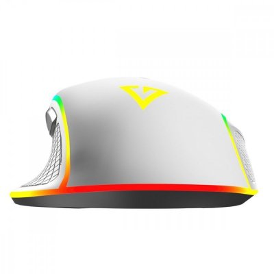 MODECOM Mysz, myszka  przewodowa optyczna VOLCANO VELES Biała