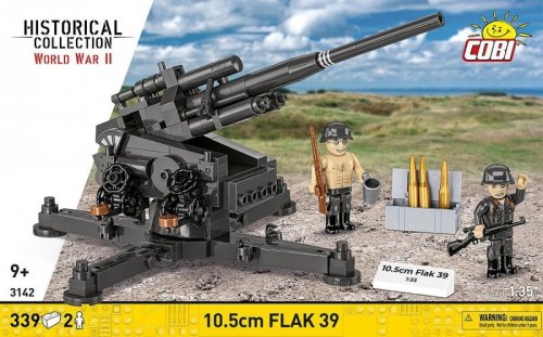 Cobi Klocki Klocki 10,5 cm Flak 39 339 klocków