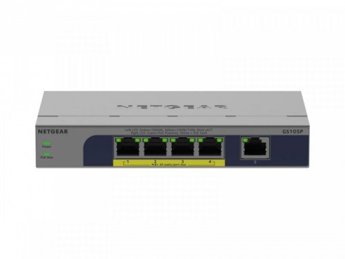 Netgear Przełącznik niezarządzalny 5 portów Gigabit Ethernet W/POE+
