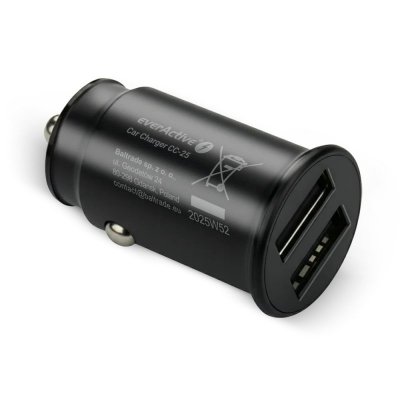 everActive Ładowarka samochodowa CC-25 2XUSB 12W
