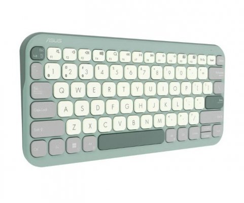 Asus Klawiatura Marshmallow KW100 BT5.0LE/Green Tea Latte