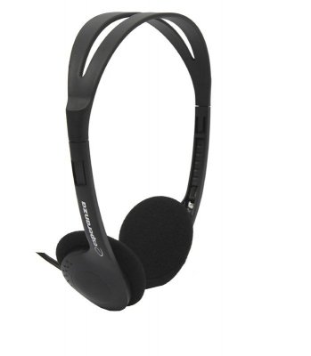 Esperanza Słuchawki  EH119 AUDIO STEREO/REG GLO BLACK