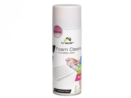Tracer Pianka do plastiku 400ml+Mikrofibra
