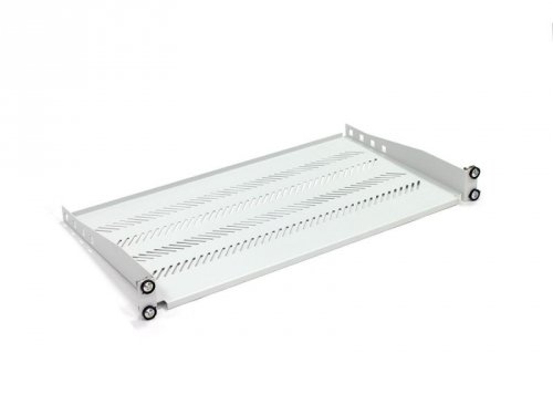 Digitus Półka do szaf 250mm 19 cali 483x250mm 1U szara (RAL 7035)