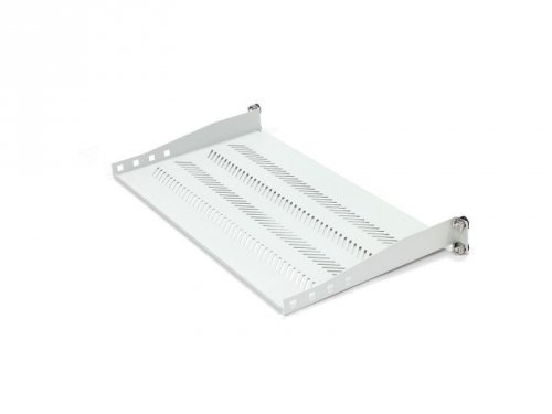 Digitus Półka do szaf 250mm 19 cali 483x250mm 1U szara (RAL 7035)