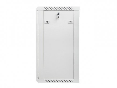 Lanberg Szafa instalacyjna wisząca 19&#039;&#039; 18U 600X450mm szara (drzwi       szklane)