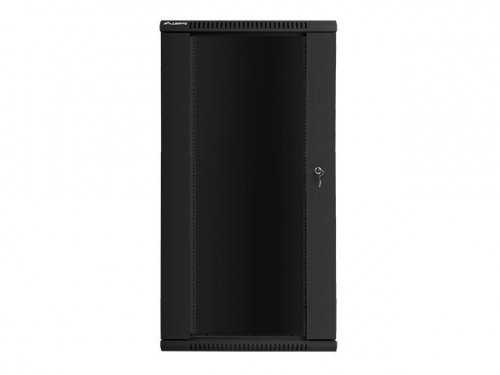 Lanberg Szafa instalacyjna wisząca 19&#039;&#039; 27U 600X600mm czarna (drzwi      szklane)