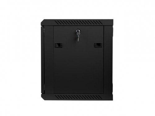Lanberg Szafa instalacyjna wisząca 19&#039;&#039; 9U 600X450mm czarna (drzwi       szklane)