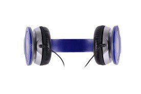 Rebeltec Stereofoniczne słuchawki z mikrofonem CITY BLUE