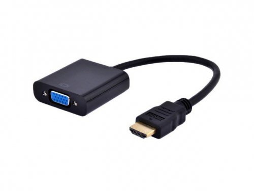 Gembird Adapter HDMI-A(M)-&gt;VGA(F) na kablu