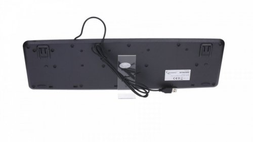 Gembird Klawiatura Standardowa USB czarna Cyrylica KB-U-103-RU