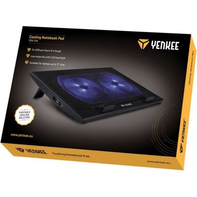 YENKEE Podświetlana podkladka chlodząca pod notebook  YSN 120