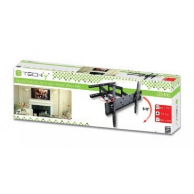 Techly Uchwyt ścienny LCD/LED 42-70cali regulowany, 70kg, czarny
