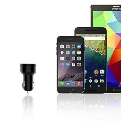 AUKEY CC-Y7 ultraszybka ładowarka samochodowa 2xUSB Power Delivery 2.0 5.4A 36W