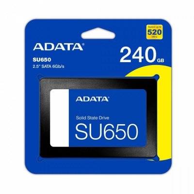 Adata Dysk SSD Ultimate SU650 240G 2.5 S3 3D TLC Retail