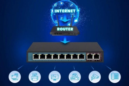 Extralink Switch Ceres EX-SF1008P 8 portów 10-100MBPS