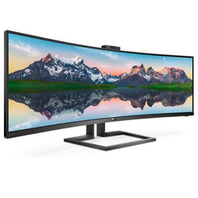Philips Monitor 48.8 cala 499P9H Curved VA HDMIx2 DP USBC