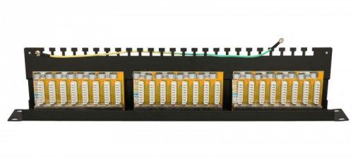 Extralink Patchpanel 24 porty CAT5E STP V2