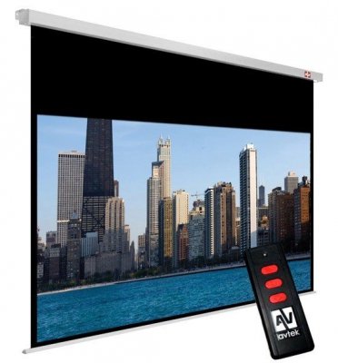 AVTek Ekran elektryczny Cinema Electric 240 MG (16:9, 240x200cm, powierzchnia szara, matowa)