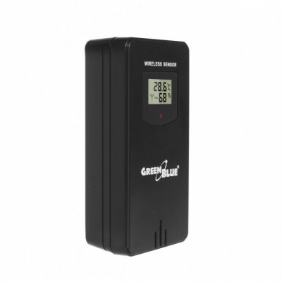 GreenBlue Stacja pogody Kolorowa Bezprzewodowa GB540 DCF