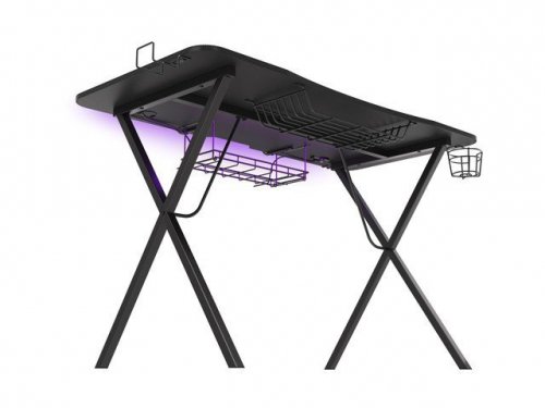NATEC Biurko dla gracza gamingowe Genesis Holm 300 podświetlenie RGB