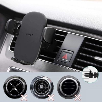  uchwyt mocowanie 
B-Tech Btech AUKEY HD-C48 Uniwersalny uchwyt samochodowy do kratki nawiewowej | przegub kulowy 360°