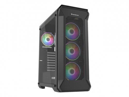 Genesis Obudowa Irid 505 z oknem, ARGB, USB 3.0