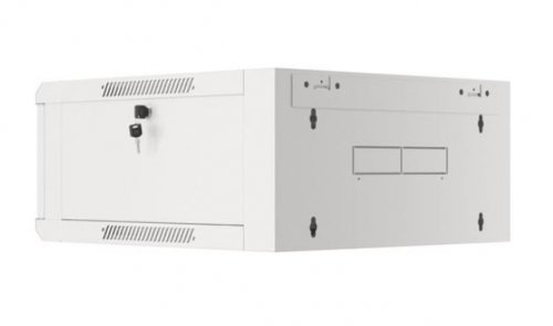 Lanberg Szafa instalacyjna RACK wisząca 19 cali 4U 570x600 szara WFFA-5604-10S