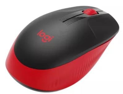 Logitech Mysz bezprzewodowa M190  Red     910-005908