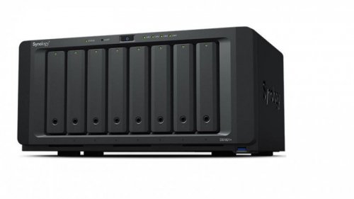 Synology Serwer NAS DS1821+ 8x0HDD 2,2Ghz 4GB PCI-E 4x1GbE 4xUSB 2xeSATA 3Y