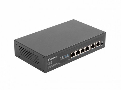 Lanberg Switch 4X100MB POE+/2x 100MB     RSFE-4P-2FE-60
