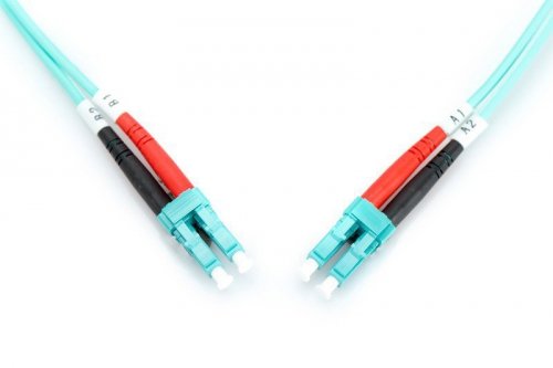 Digitus Patch cord światłowodowy FO LC-LC MM 50/125 OM3 duplex LSOH 3m