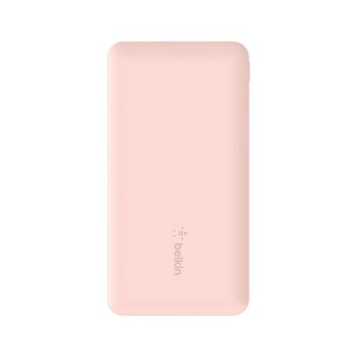 Belkin PowerBank 10 000mAh USB A i C 15W różowe złoto