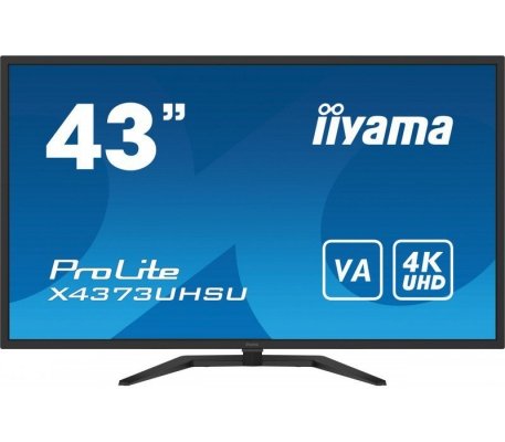 Monitor Digital Signage Iiyama 43 cale X4373UHSU-B1 4K, VA, 2xHDMI, DP, mDP, 3ms, 2x7W, USBx4