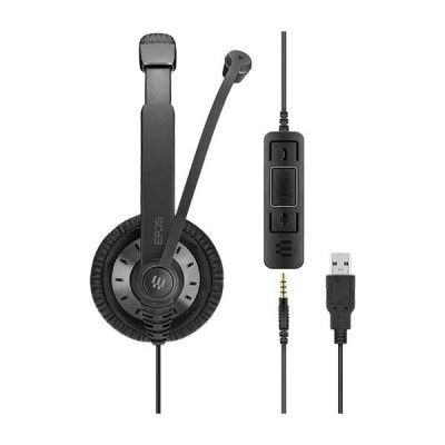 Słuchawki EPOS / SENNHEISER SC75 USB MS II Profesjonalna słuchawka telekomunikacyjna