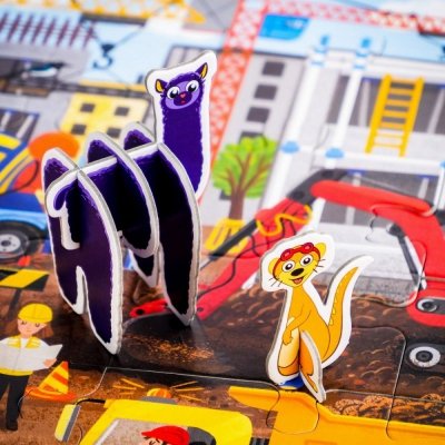 Muduko Puzzle 24 elementy Na Budowie praca wre