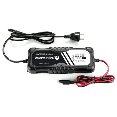 everActive Prostownik samochodowy do akumulatora 12V/24V automatyczny CBC10