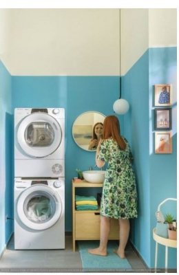 Candy Suszarka slim heat pump RO4H7A1TCEXS