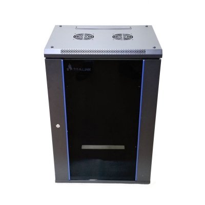 Extralink Szafa rack 18U 600x600mm czarna wisząca