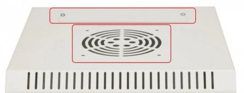 Extralink Szafa rack 6U 10 cali szara wisząca