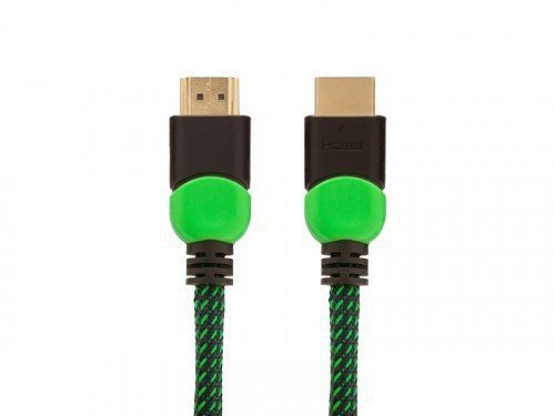 Savio Kabel HDMI 2.0 dedykowany do XBOX zielono-czarny 1,8m, GCL-03