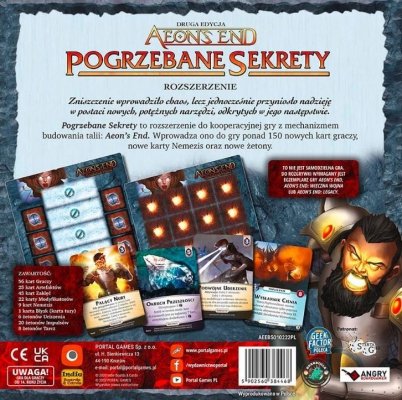 Portal Games Gra Aeon&#039;s End Pogrzebane Sekrety dodatek