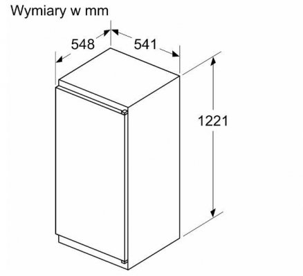 Bosch Chłodziarka KIR41NSE0