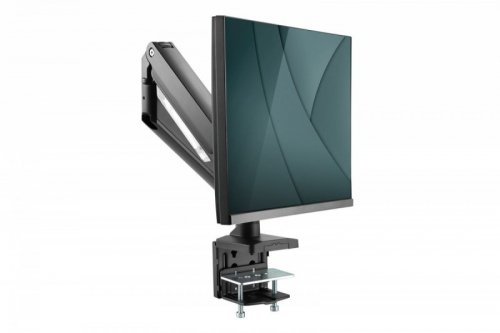 Digitus Ramię biurkowe pojedyncze z zaciskiem, 1xLCD, max. 35 cali, max. obciążenie 15kg, ze sprężyną gazową