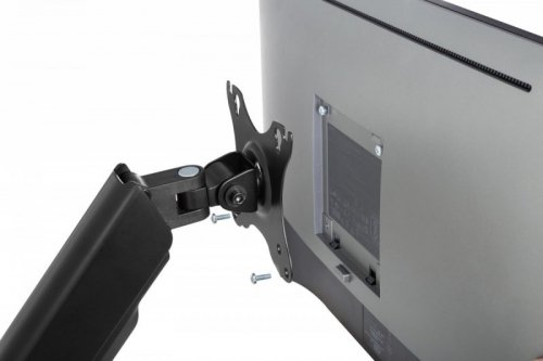 Digitus Uchwyt ścienny pojedynczy, 1xLCD, max. 32 cale, max. obciążenie 9kg, ze sprężyną gazową, obrotowy