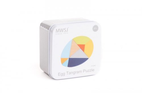 iWood Gra układanka Jajko tangram w puszce