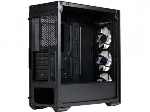 Cooler Master Obudowa MasterBox 520 Mesh white z oknem ARGB, Czarna