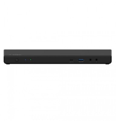 Belkin Stacja dokująca USB C Display Link, obsługa trzech wyświetlaczy do 4K, HDMI, DP, USB C, USB A, GbE, Audio, PD 85w, kompat